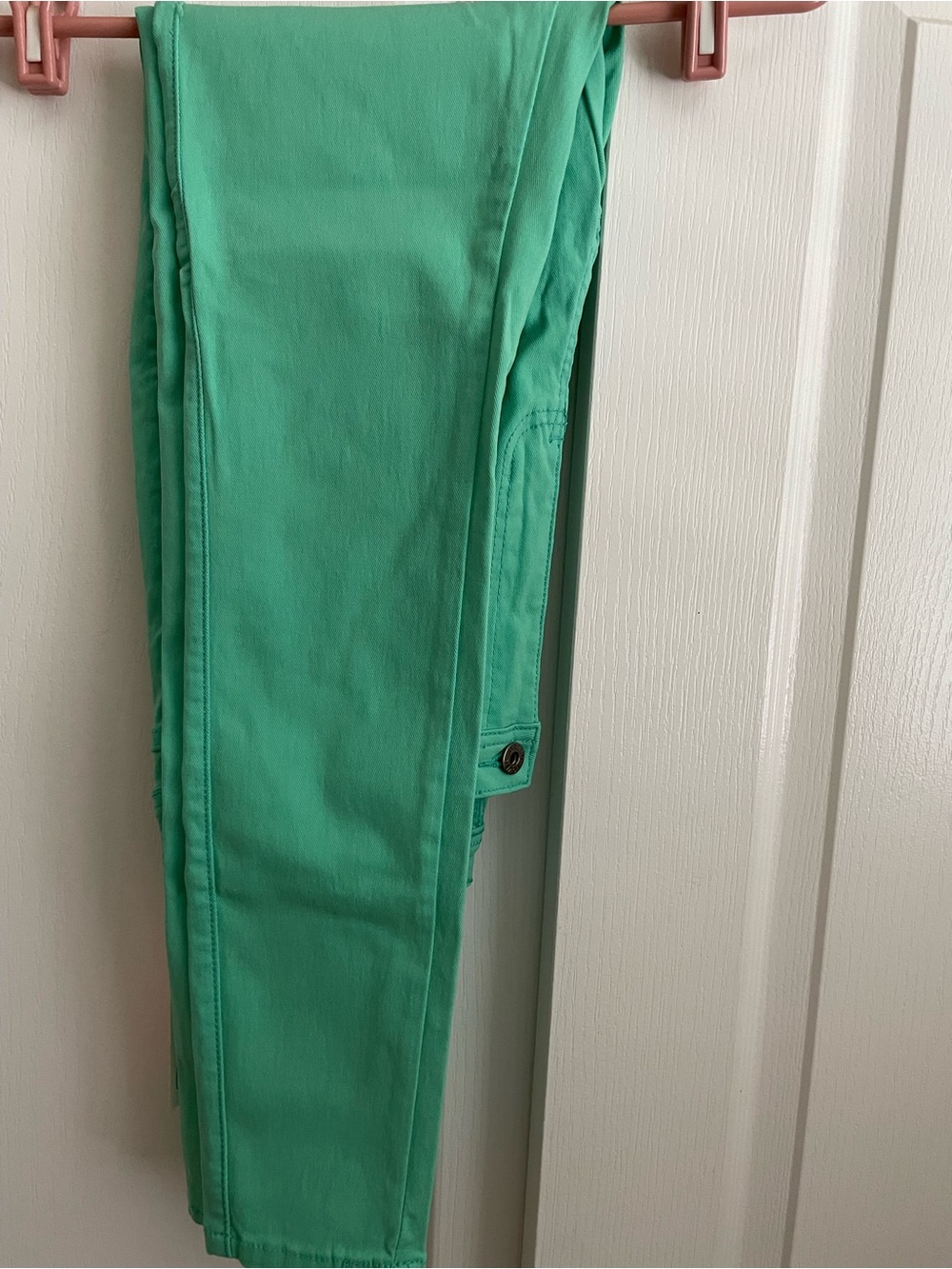 NWT Lover brand mint green jeggings XL, denim leggings